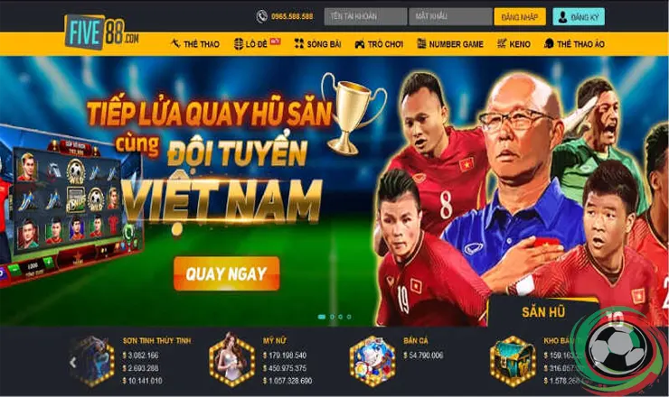 Đua top Five88, rinh giải thưởng khủng 5